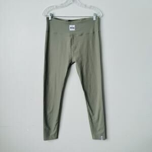 Eivy Base Layer Icecold Rib Tights Green Woman’s Size Large